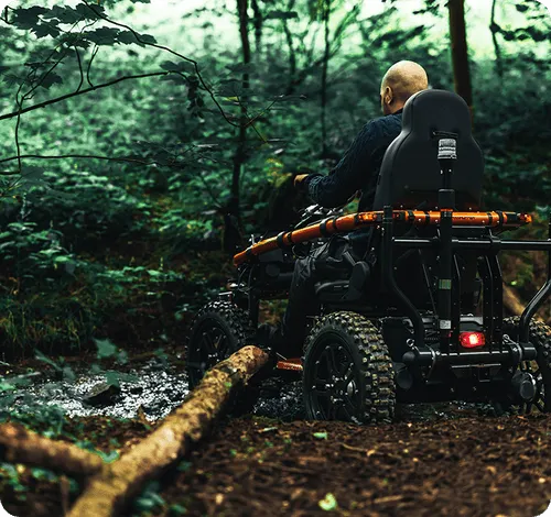 Overlander 4ZX: Off-Road Wheelchair | TerrainHopper